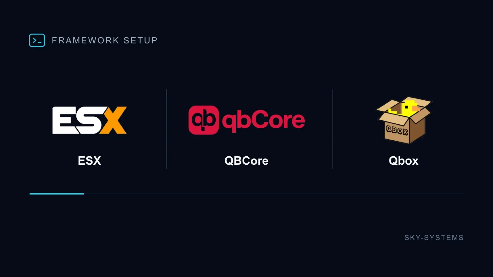 ESX, QBCore and Qbox: Set Up Your Framework and Create Jobs