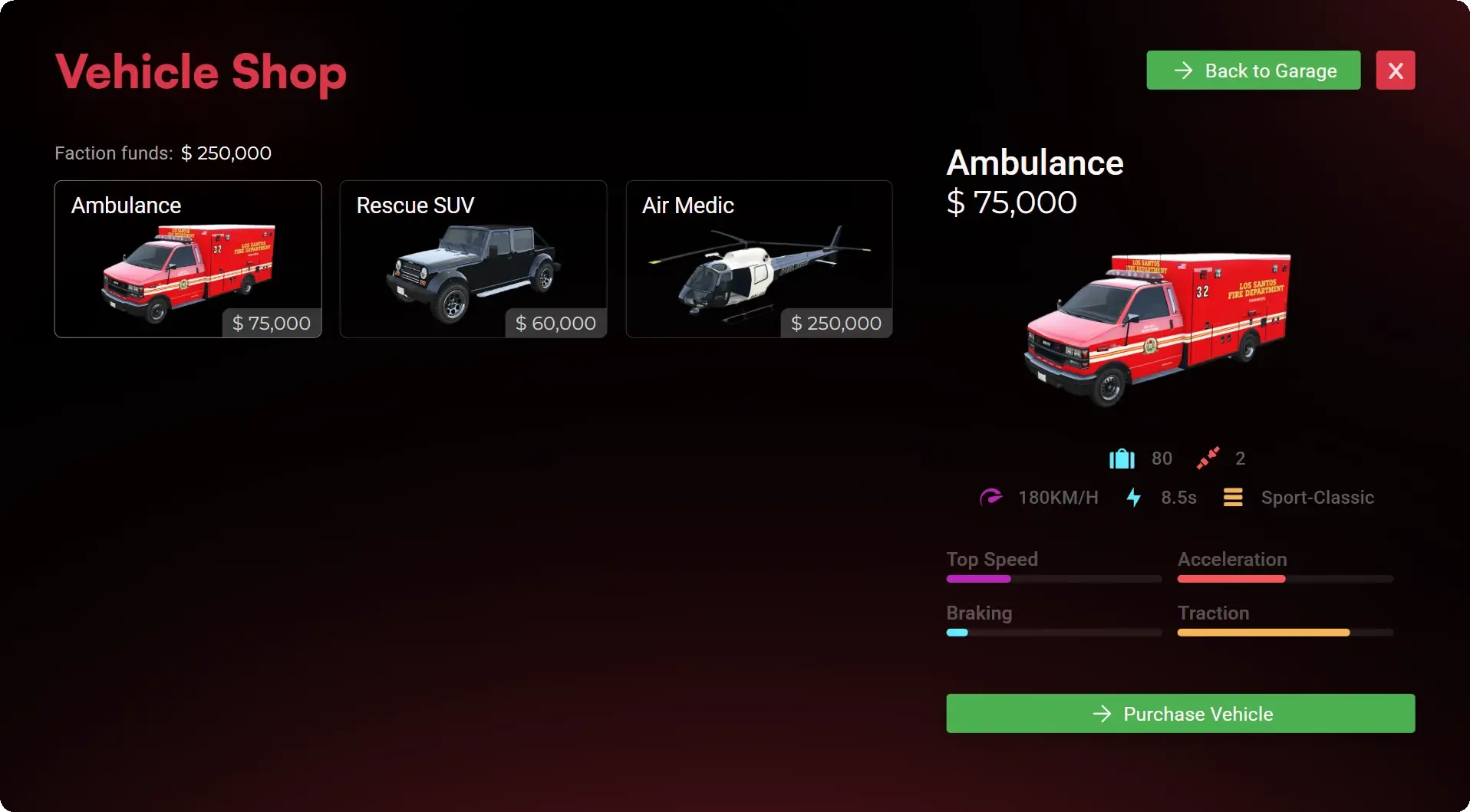 Garage & Vehicle Shop