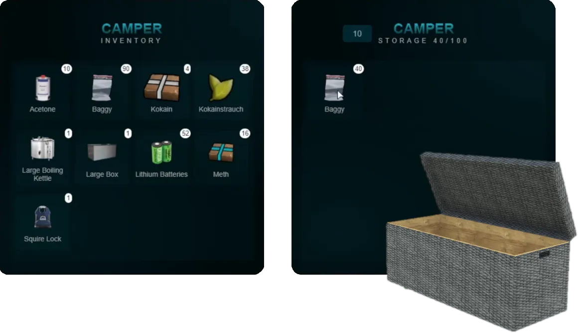 Camper Storage