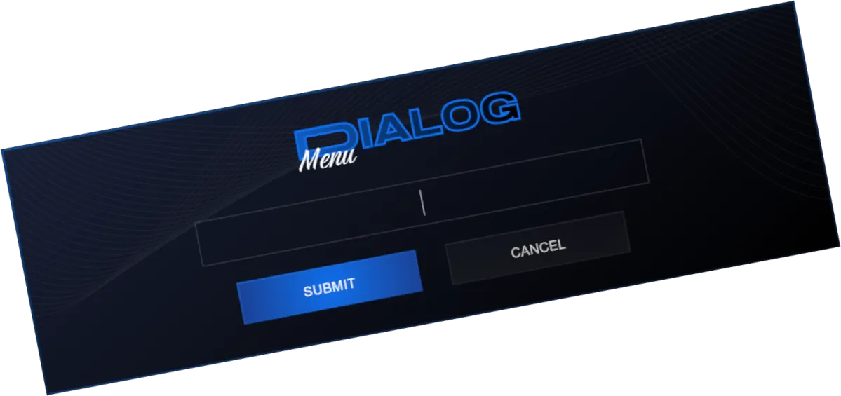 Modernized Dialog Interface