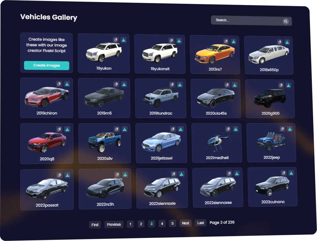 Free FiveM Image Gallery