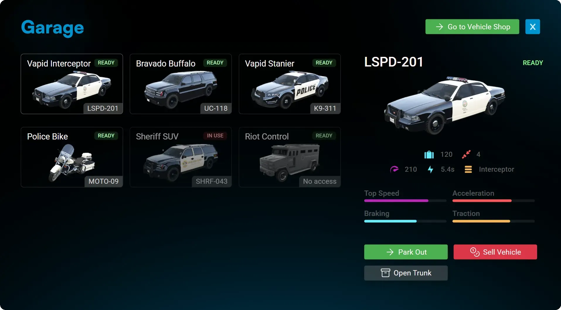 Garage & Vehicle Shop