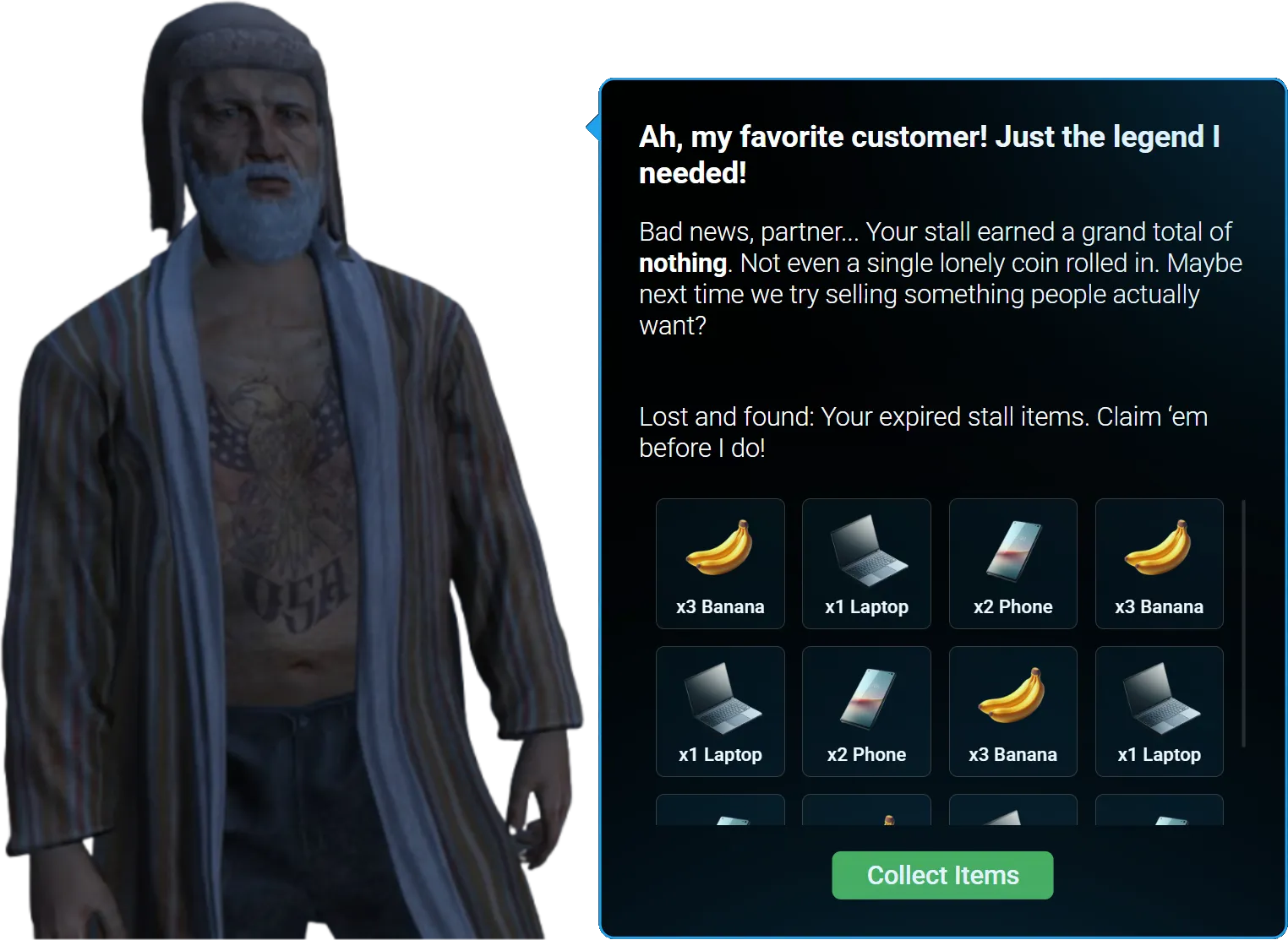 Recover Unsold Goods