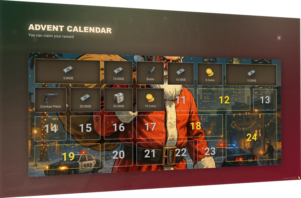 Holiday Rewards for Every Server