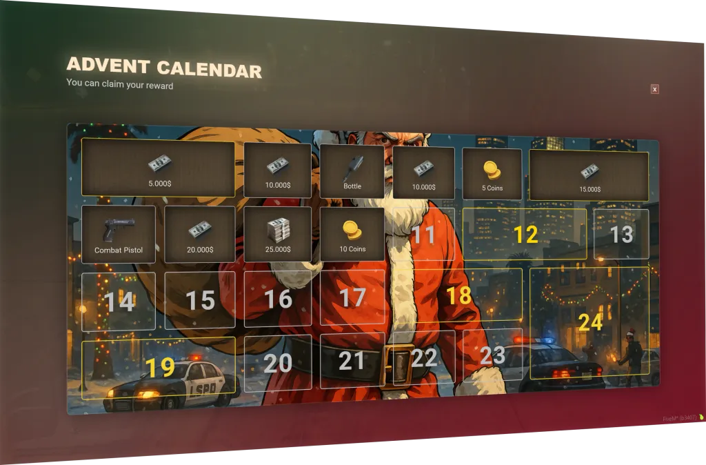 Holiday Rewards for Every Server