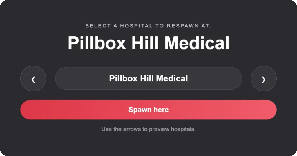 Hospital Respawn