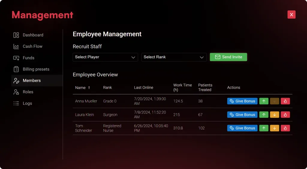Next-Gen Boss Menu