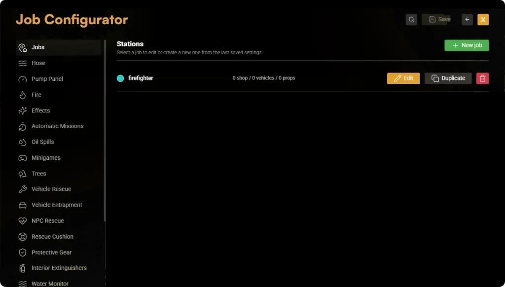 In-Game Configuration