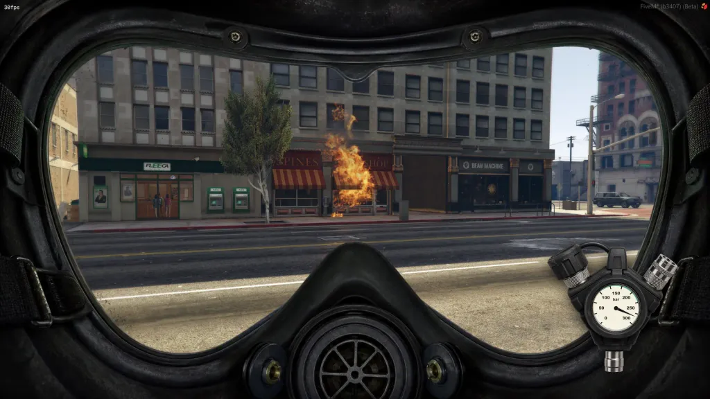 SCBA & Smoke Simulation