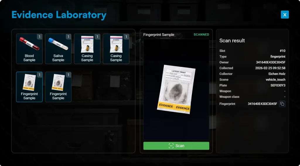 Evidence System
