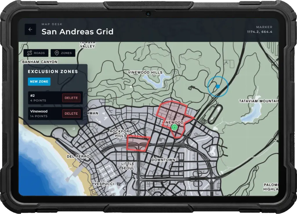 Exclusion Zones