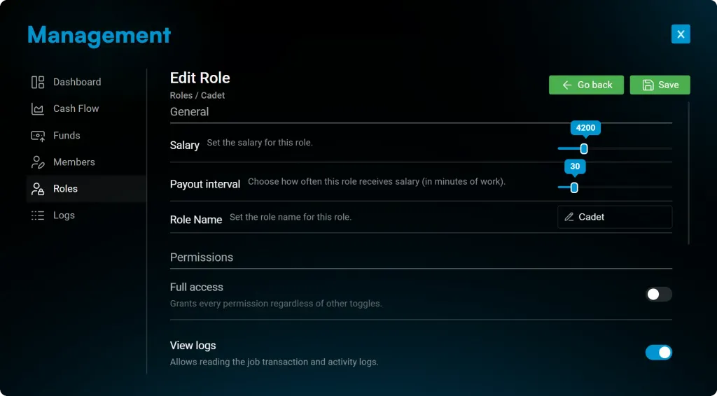 Next-Gen Boss Menu