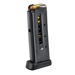 Transparent PNG of the GTA V item 22mm_pistol_magazine