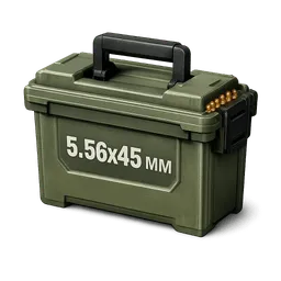 Transparent PNG of the GTA V item 5_56x45_ammo_box_1