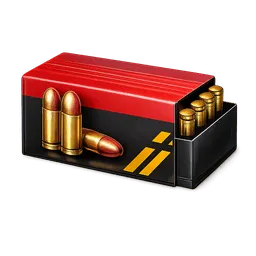 Transparent PNG of the GTA V item 9mm_ammo_box_1
