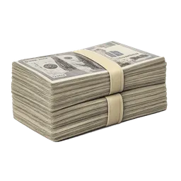 Transparent PNG of the GTA V item a_big_cash_bundle_realistic_like_real_life
