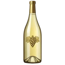 Transparent PNG of the GTA V item a_bottled_chardonnay_wine_add_and_grapes_logo_in_middle_of_bottle