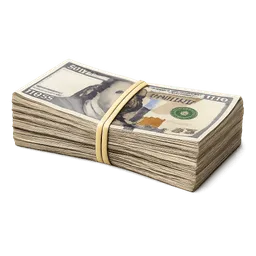 Transparent PNG of the GTA V item a_bundle_of_usd_wrapped_with_a_rubber_band