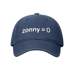 Transparent PNG of the GTA V item a_cap_with_zonny_0_written_on_it
