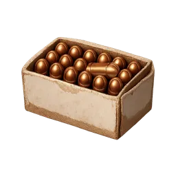 Transparent PNG of the GTA V item a_paper_box_of_9mm_bullets_in_100x100_pixels