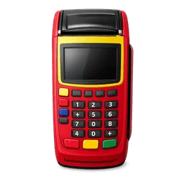 Transparent PNG of the GTA V item a_terminal_psyment_red_and_yellow