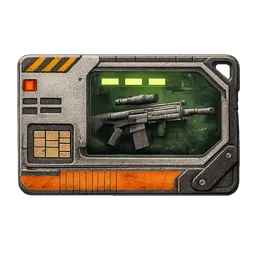 Transparent PNG of the GTA V item access_card_for_weapons_crafting