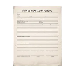 Transparent PNG of the GTA V item acta_de_incautacion_policial