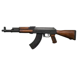 Transparent PNG of the GTA V item ak47_3