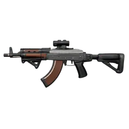 Transparent PNG of the GTA V item ak47_customs_1