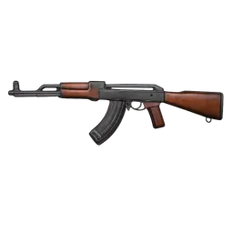 Transparent PNG of the GTA V item ak47_realstic