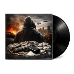 Transparent PNG of the GTA V item album_in_a_viynl_style_for_a_rapper_for_our_rapper_script