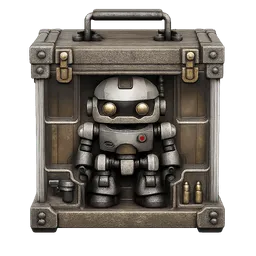 Transparent PNG of the GTA V item ammo_44_clean_bot_in_a_box