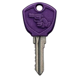 Transparent PNG of the GTA V item ballas_key_door_gang