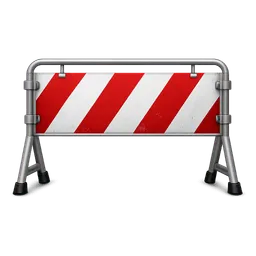 Transparent PNG of the GTA V item barrier