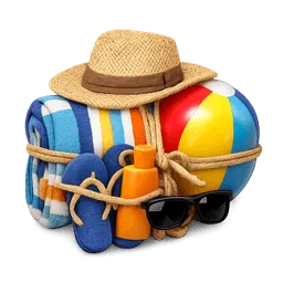 Transparent PNG of the GTA V item beach_prop_bundle