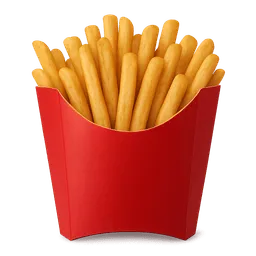 Transparent PNG of the GTA V item big_fries_box