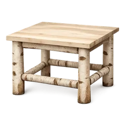 Transparent PNG of the GTA V item birch_wood_table