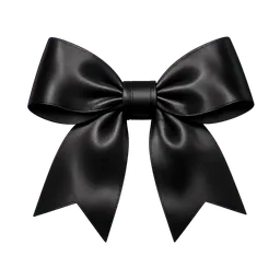 Transparent PNG of the GTA V item black_bow