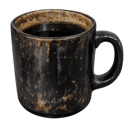 Transparent PNG of the GTA V item black_filthy_cup_of_coffee