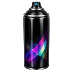 Transparent PNG of the GTA V item black_prisma_spray_ex_tico_black_prismatic