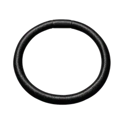 Transparent PNG of the GTA V item black_simple_hairtie_front_view