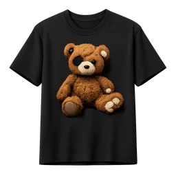 Transparent PNG of the GTA V item black_teddy_t_shirt