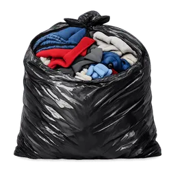 Transparent PNG of the GTA V item blackbag_full_of_clothes