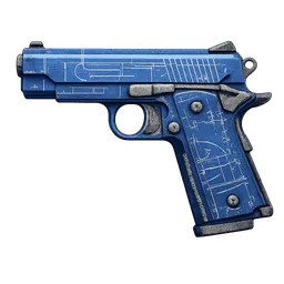 Transparent PNG of the GTA V item blaupause_pistole