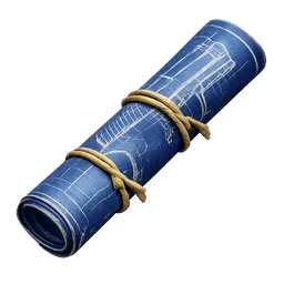 Transparent PNG of the GTA V item blueprint_de_uma_pistol