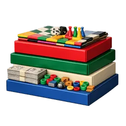 Transparent PNG of the GTA V item board_games