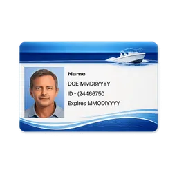 Transparent PNG of the GTA V item boat_license_id_card_with_details_but_not_a_lot