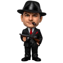 Transparent PNG of the GTA V item bobblehead_gangster