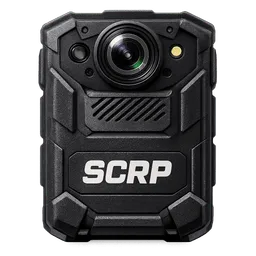 Transparent PNG of the GTA V item bodycam_with_the_letters_scrp_on_it