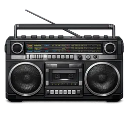 Transparent PNG of the GTA V item boombox_2